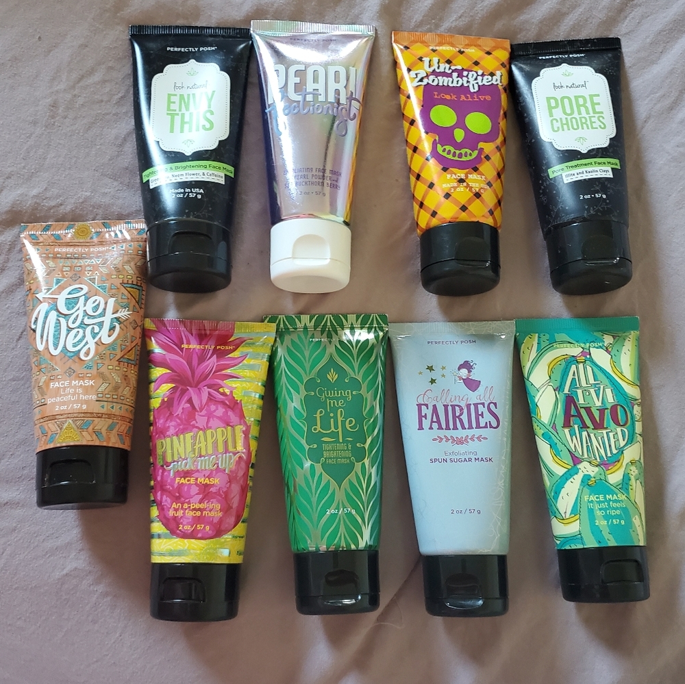 Perfectly Posh face masks